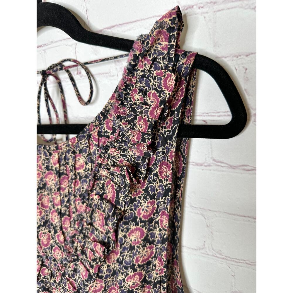 NEW Free People I'm Your Favorite Dress Plum Combo Floral Womens Medium NWT - Picture 8 of 11